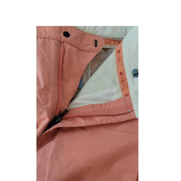 Burton Orange Cargo Ski Snowboarding Winter Wear Women's Pants M - Picture 3 of 6